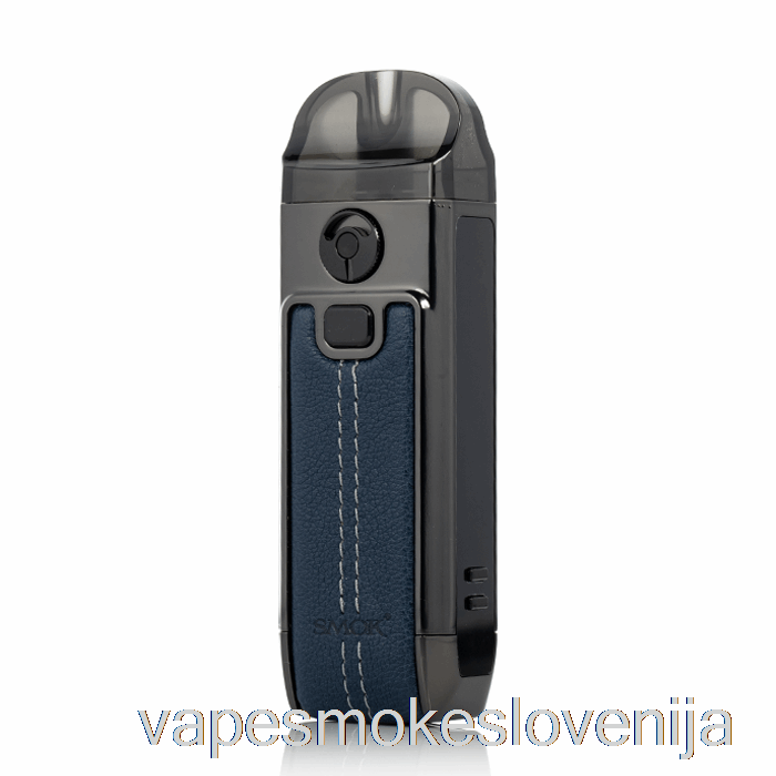 Vape Slovenija Smok Nord 4 80w Pod Kit Modro Usnje